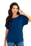 BLUSA MORCEGO BASICA MARINHO